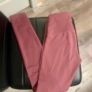 Pink High-Waisted Leggings for working out